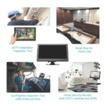 10.6” /10.1" Portable HD Color TV Monitor / Mini TV with HDMI/VGA/AV Input/Speaker- Best For CCTV, Car/PS3/PS4/Xbox/PC - Image 6