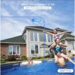 V380 Pro 5MP/2MP Dual Light Rotatable Outdoor Weatherproof PTZ Wireless Wifi CCTV Camera - Image 4