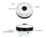 V380 PRO 2MP 1080p Fisheye 360 Degree Panoramic Mini Wireless Wifi Smart IP CCTV Camera - Image 6
