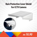 Rain Waterproof Protective Cover Shield for Outdoor CCTV Camera - Extend Camera Life Span