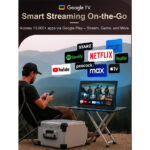 15.4" Portable Smart Digital LED TV - Google TV / DVB-T2 / MYTV Ready - Rechargeable Battery, Wifi - Image 5