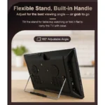 15.4" Portable Smart Digital LED TV - Google TV / DVB-T2 / MYTV Ready - Rechargeable Battery, Wifi - Image 7