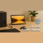 7" Inches Portable LCD MultimediaTV Monitor / Mini TV with HDMI/USB/AV Input/Speaker- Car Display/PS3/PS4/Xbox/PC - Image 3