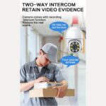 Eseecloud 4Ch 5MP / 3MP Wireless PTZ CCTV Camera Kit + 10CH Wireless NVR - Image 5