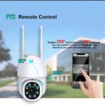 Eseecloud 4Ch 5MP / 3MP Wireless PTZ CCTV Camera Kit + 10CH Wireless NVR - Image 6