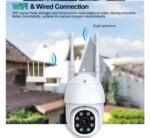 Eseecloud / iPPro 5MP / 3MP PTZ Dual Band 2.4G/5G Wifi Outdoor IP CCTV Camera - 2 Way Audio, 360 Rotation, Motion Tracking - Image 11