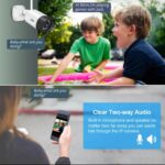 Eseecloud 4Ch 5MP / 3MP Wireless Wifi Bullet CCTV Camera Kit + 10CH Wireless NVR - Built-in Microphone & Speaker - Image 3