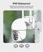 Eseecloud 4Ch 5MP / 3MP Wireless PTZ CCTV Camera Kit + 10CH Wireless NVR - Image 8