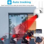 Eseecloud 4Ch 5MP / 3MP Wireless PTZ CCTV Camera Kit + 10CH Wireless NVR - Image 9
