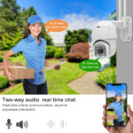 YOOSEE 4MP 2560x1440p 36 Lights Outdoor Rotatable PTZ Weatherproof Wireless Wifi CCTV Camera - Image 3