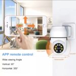 YOOSEE 2MP 1080p Full HD Wall Power Socket Type Dual Light PTZ Wireless Wifi CCTV Camera - Image 6