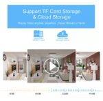 YOOSEE 2MP 1080p Full HD Wall Power Socket Type Dual Light PTZ Wireless Wifi CCTV Camera - Image 7