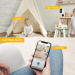 Yoosee 8MP Dual Lens / Double Screen Indoor PTZ 360 Rotatable Wireless Wifi Smart IP CCTV Camera - Image 8